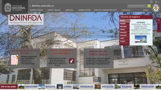 
                            2. DNINFOA - Universidad Nacional de Colombia