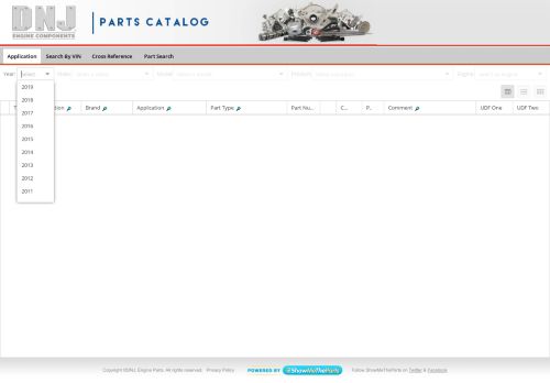 
                            8. DNJ Online Parts Catalog