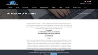 
                            8. DNS pravilnik za HR domene | Mydataknox.hr