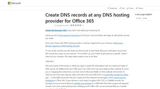 
                            12. DNS-records maken op Strato voor Office 365 | Microsoft Docs