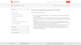 
                            8. dns4me FAQ - What if my public IP is not fixed