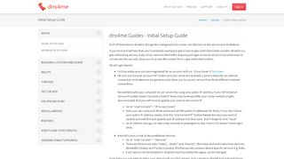 
                            5. dns4me Guides - Initial Setup Guide