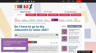 
                            8. Do I have to go to the Jobcentre to claim JSA? - The Mix