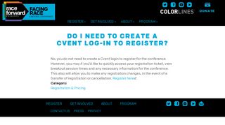 
                            10. Do I need to create an Eventbrite login to register? | Facing Race: A ...