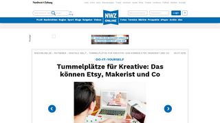 
                            7. Do-It-Yourself Tummelplätze für Kreative: Das können Etsy, Makerist ...