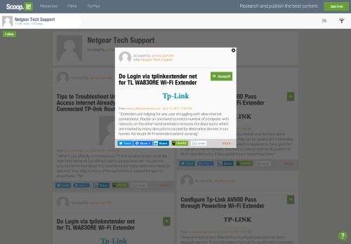 
                            7. Do Login via tplinkextender net for TL WA830RE ... - Scoop.it
