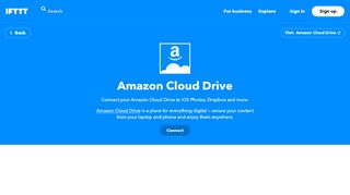 
                            13. Do more with Amazon Cloud Drive - IFTTT