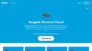
                            12. Do more with Seagate Personal Cloud - IFTTT