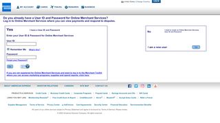 
                            10. Do you already have a User ID and Password for ... - American Express