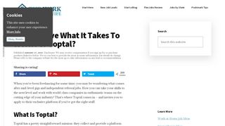 
                            13. Do You Have What It Takes To Work For Toptal?