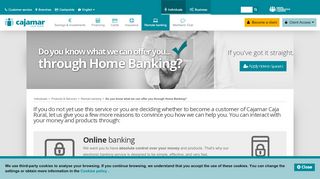 
                            10. Do you know what we can offer you through Home Banking? - Cajamar