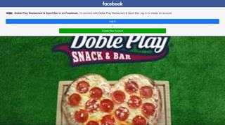 
                            5. Doble Play Restaurant & Sport Bar - Home | Facebook