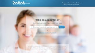 
                            5. DocBook.com.au: Find a doctor online and book an appointment ...