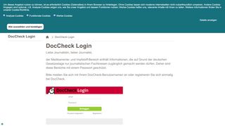 
                            11. DocCheck Login | GSK Deutschland