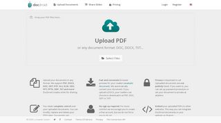 
                            10. DocDroid: Upload & Share PDF