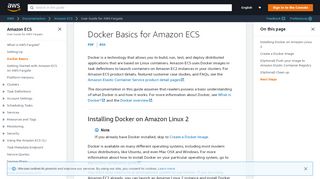 
                            3. Docker Basics for Amazon ECS - Amazon ECS - AWS Documentation