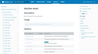 
                            10. docker exec | Docker Documentation