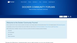 
                            2. Docker for Windows: Authentication issue with docker run but not ...