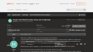 
                            9. Docker Hub MineOS docker setup and config help - Docker Engine ...