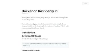 
                            8. Docker on Raspberry Pi - Stefan Scherer's Blog