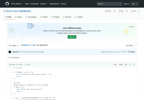 
                            12. dockercon/ec_server.sh at master · electric-cloud/dockercon · GitHub