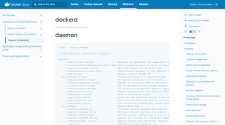 
                            4. dockerd | Docker Documentation