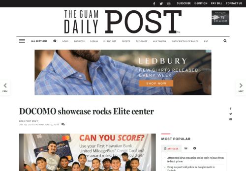 
                            12. DOCOMO showcase rocks Elite center | Guam Sports | postguam.com
