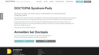 
                            5. DOCTOPIA Syndrom-Pods | DOCTOPIA