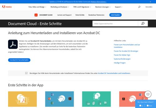 
                            7. Document Cloud - Erste Schritte - Adobe Help Center