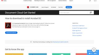 
                            6. Document Cloud Get Started - Adobe Help Center