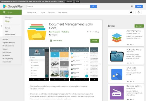 
                            8. Document Management -Zoho Docs – Applications sur Google Play