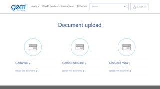 
                            12. Document upload | Gem Finance