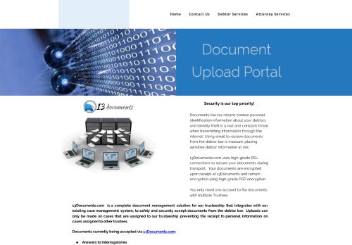 
                            9. Document Upload Portal - Mark T. McCarty Trustee