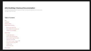 
                            4. Documentation – ARG Multistep Checkout for WooCommerce - Themes