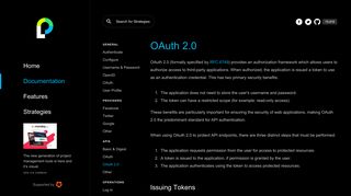 
                            9. Documentation: OAuth 2.0 - Passport.js