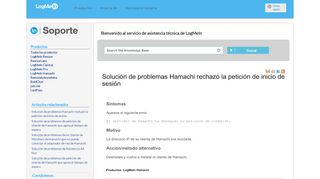 
                            4. Documentation: Solución de problemas Hamachi rechazó la petición ...