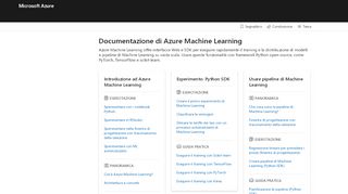 
                            7. Documentazione di Azure Machine Learning - Esercitazioni e ...