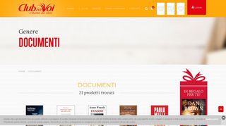 
                            8. DOCUMENTI - Club per Voi