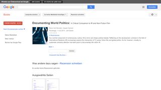 
                            1. Documenting World Politics: A Critical Companion to IR and ...
