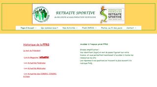 
                            6. Documents FFRS - Accueil-Retraite Sportive de Bellerive