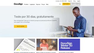 
                            13. DocuSign: Assinatura eletrônica e aprovações totalmente digitais