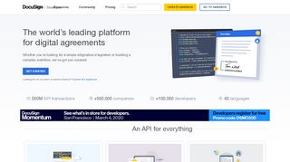 
                            1. DocuSign Developer Center: API Reference, Guides, SDKs ...