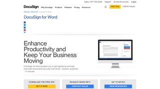 
                            9. DocuSign for Word | DocuSign