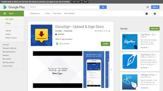 
                            10. DocuSign - Upload & Sign Docs - Apps on Google Play