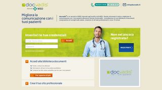 
                            8. docvadis - entra e crea il tuo sito professionale