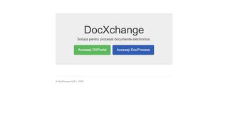 
                            1. DocXchange DxPortal