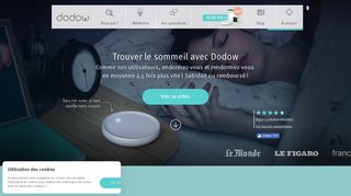 
                            1. Dodow | Endormez-vous plus vite | 49€ - Livraison offerte