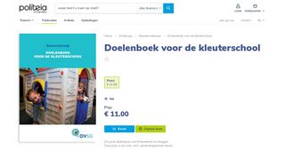 
                            12. Doelenboek voor de kleuterschool - Politeia