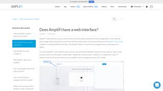 
                            2. Does AmpliFi have a web interface? – AmpliFi