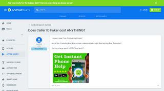 
                            8. Does Caller ID Faker cost ANYTHING? - Android Apps & Games ...